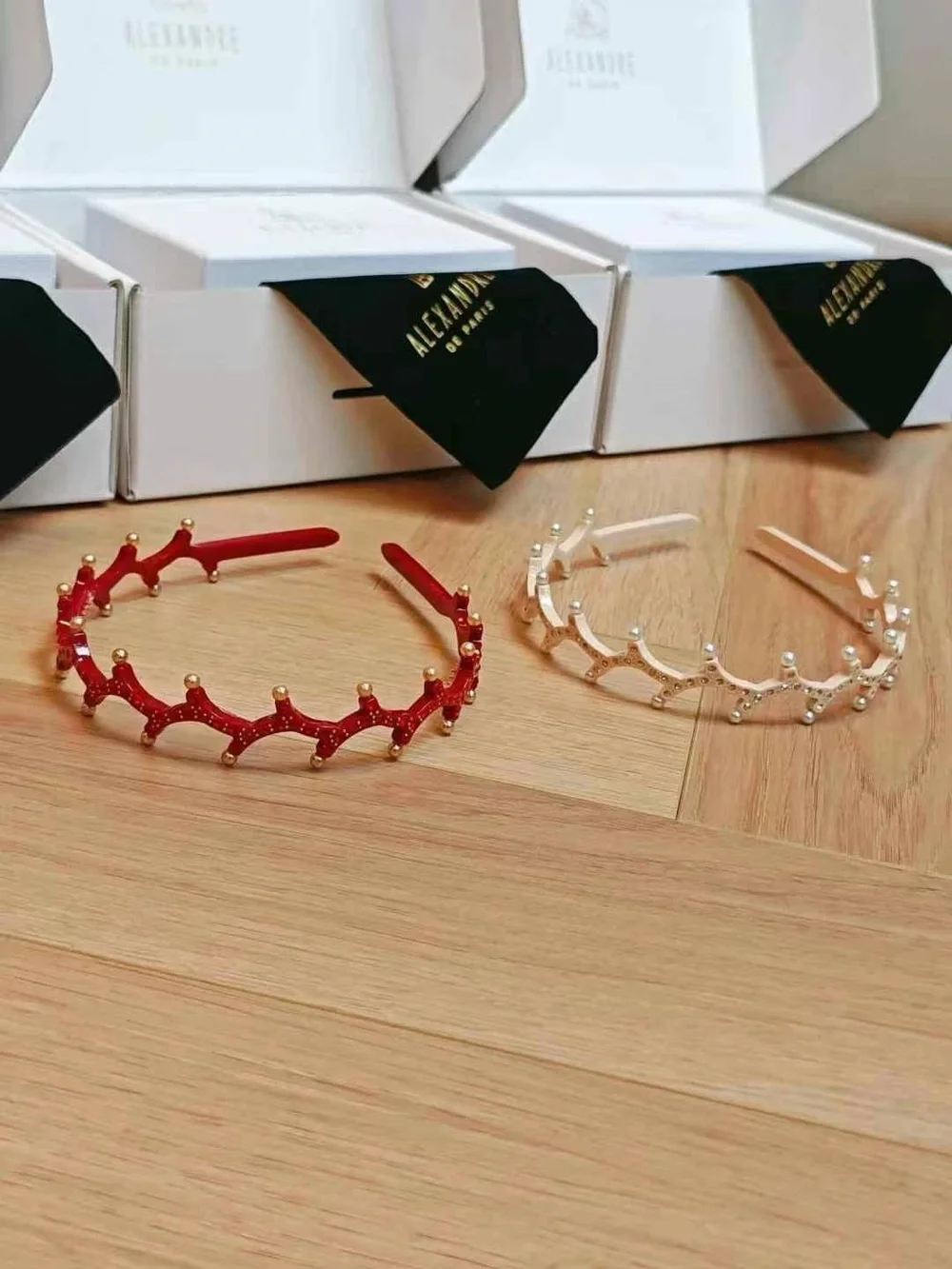 Alexandre de Paris Crown-Style Headband